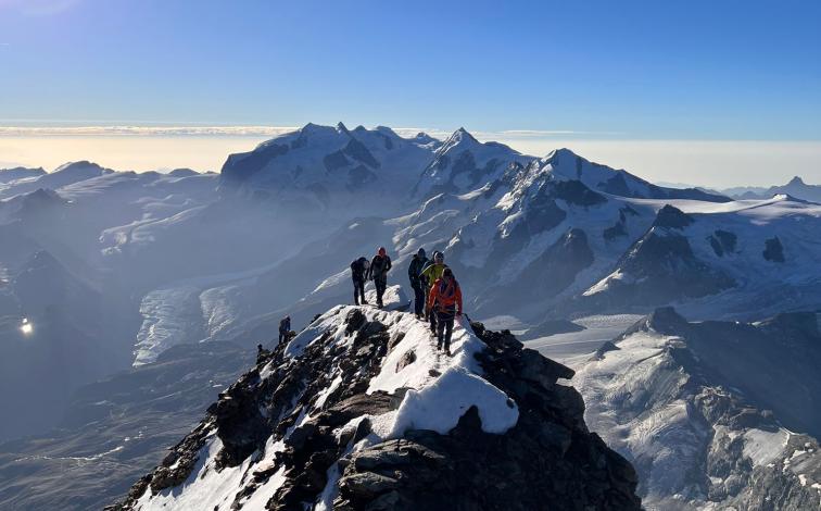 Gipfel Matterhorn Sommer